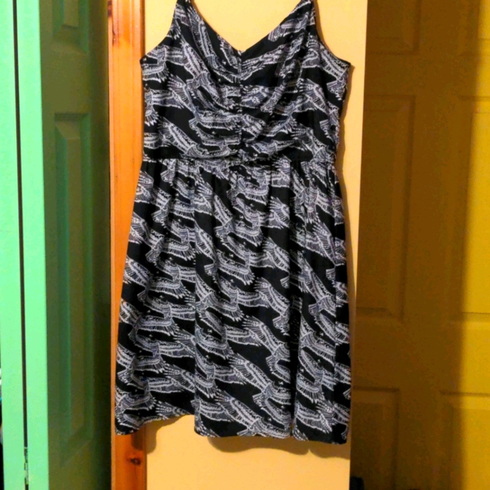 Dynamite patterned dress